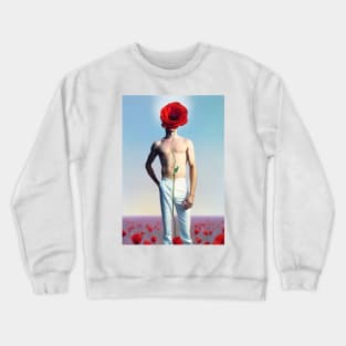 Mystery behind the flower Crewneck Sweatshirt